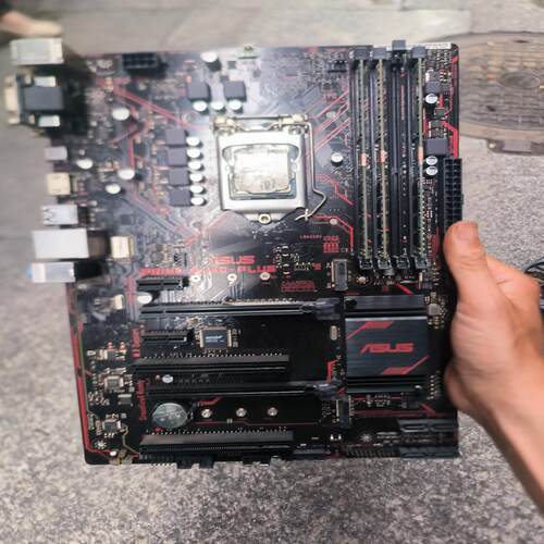 议价华硕 prime b250-plus主板出一块拆机的华硕硕