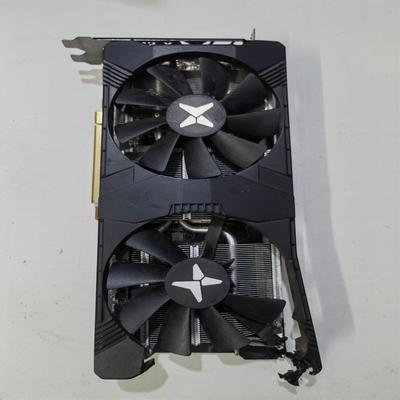 议价迪兰rx5500xt8g战将撞烂了散热器可以点亮但是装驱