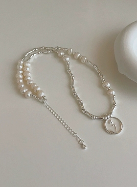 淡水珍珠轻奢项链RONERAI珍珠女