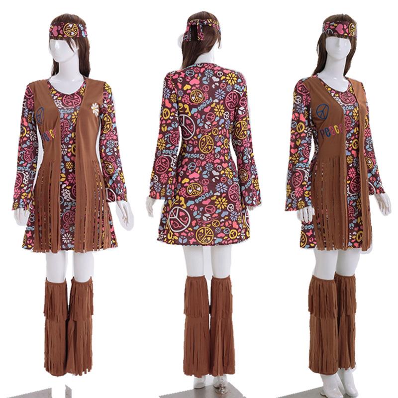 Indian role play costume Halloween party indigenous uniform