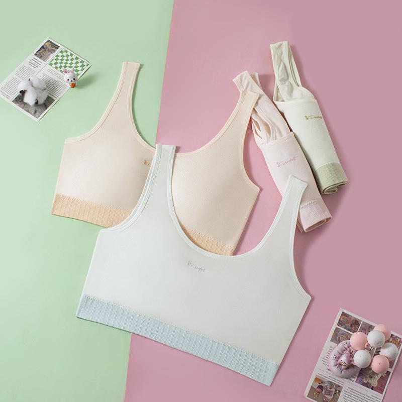 underwear student period development bra vest girls