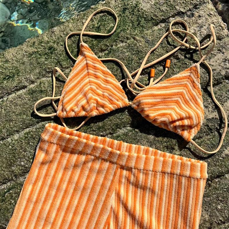 bikini suit swimming split three-point sexy chest size