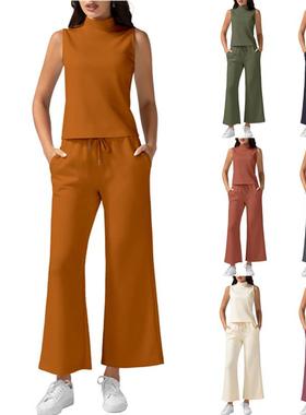 xl sashes chiffon waist wide full size ladies pants spandex