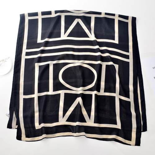 fashion muffler luxury bandana silk scarf female foulard