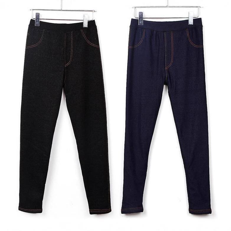 thick and large pencil imitation leggings thickened pants