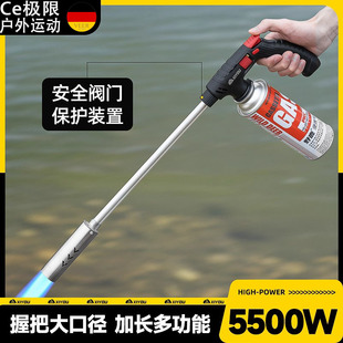 德国新款加长款喷枪气罐喷火烤枪烧猪毛家用手持枪头户外点火神器