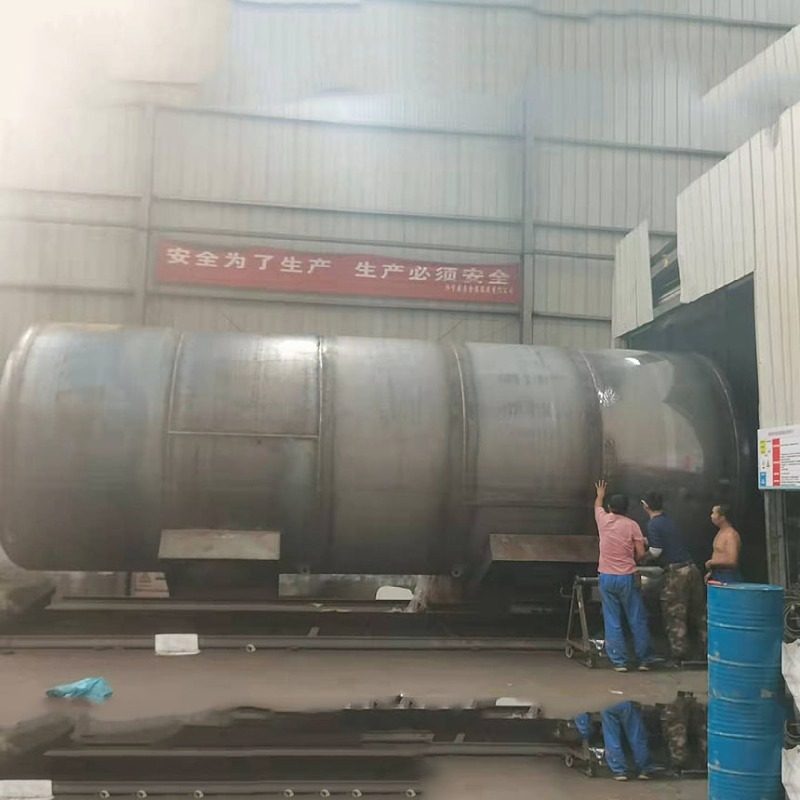 加油站双层油罐卧式地埋罐汽油罐柴油罐大型储油罐加油站sf双层罐