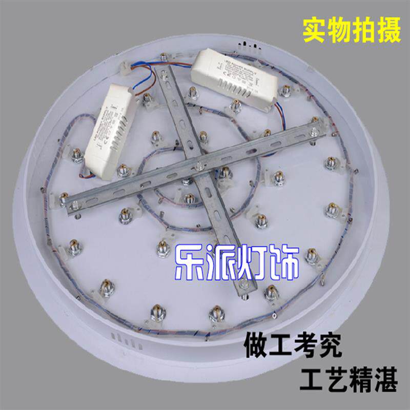 别墅复式楼梯LED长吊灯智能无极调光气泡中空新款不锈钢螺旋变光