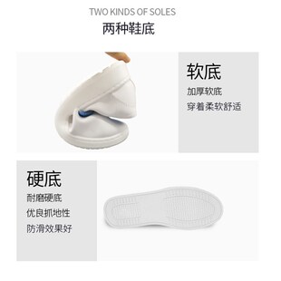 高筒靴男女防尘鞋 车间专用洁净鞋 加厚软底防静电工作鞋 长筒无尘鞋