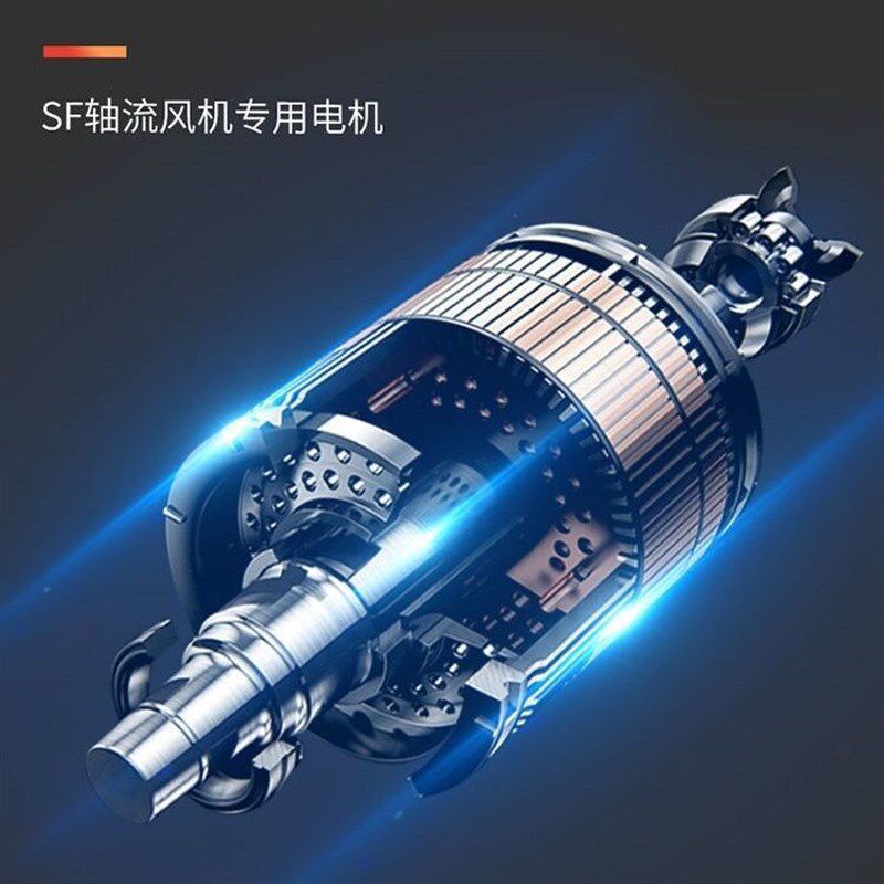 强力轴流风机圆筒排气扇工业换气扇电机厨房抽风机大功率马达电机