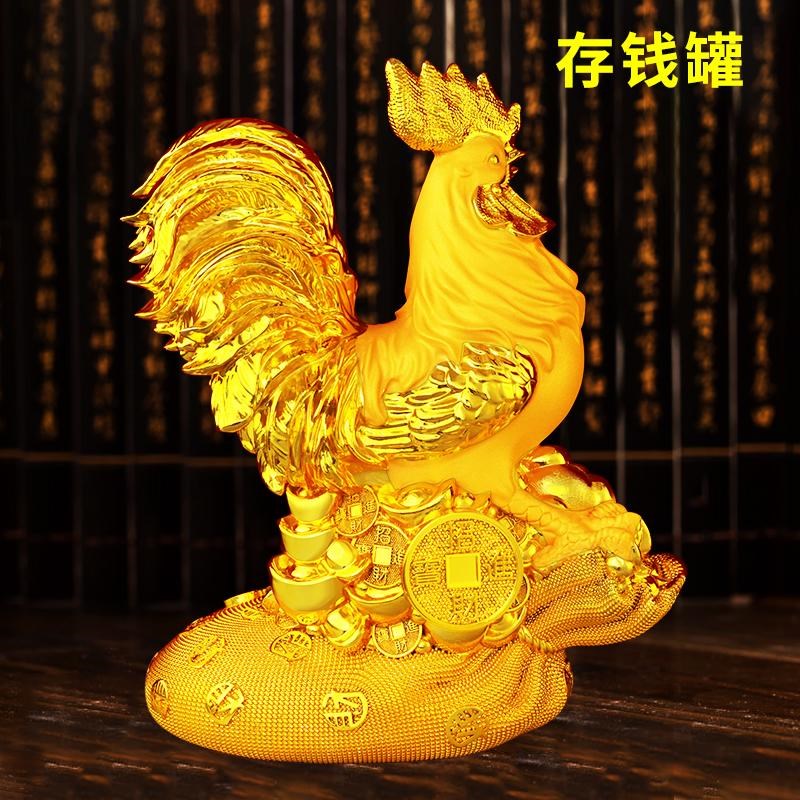 鸡存钱罐摆件生肖鸡储蓄罐只进不出客厅储钱罐可进可出网红24新款