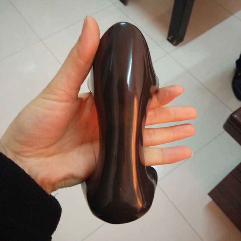 天然泗滨玄黄砭石按摩狗经络刷动力虎按摩虎护颈椎脊椎按摩器背部