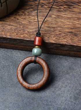 檀木指环挂件IC门禁卡id小区物业电梯卡复制刻cuid手机NFC空白卡