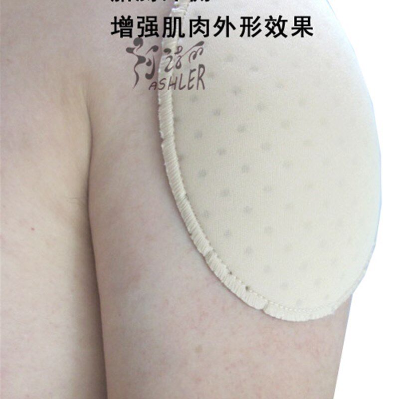 变装刷胶粘贴式 透气孔海绵插片垫 丰臀丰胯丰大腿小腿假胸肌肩垫