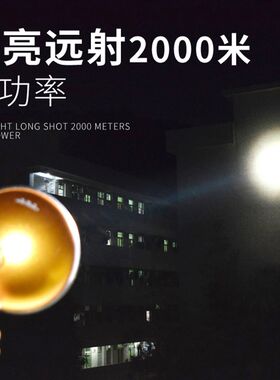 氙气灯220V大功率探照灯实验室钓鱼灯家用施工场地照明垂钓渔场灯