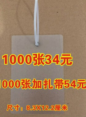 物流吊牌挂签大号塑料挂牌快递快运标签牌磨砂挂锁果树植物标识牌