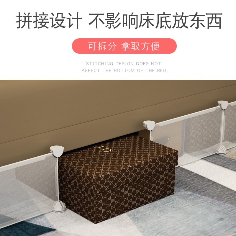 封床底神器防猫床下防尘缝隙挡板隔离宠物防狗钻围栏沙发底下挡条