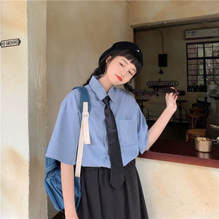 jk制服毕业照班服初高中生夏季 女泰国校服 学院风套装 长裙领带衬衫
