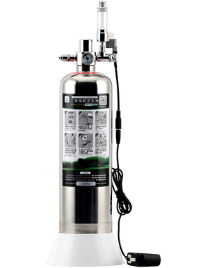 无忧创意双份增强版水草diyco2套装无忧二氧化碳钢瓶co2发生器