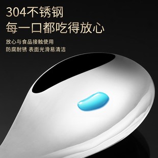 不锈钢大饭勺厨具饭锅勺子盛粥勺饭勺大分餐勺分菜勺打饭勺公用勺