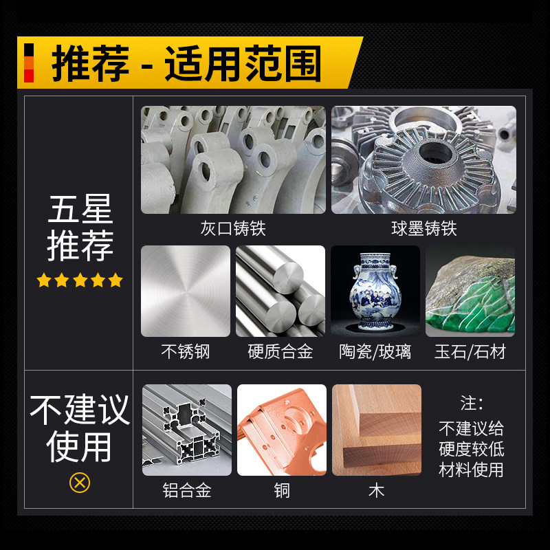钎焊铸铁磨片金刚石砂轮磨盘磨片切割片角磨片角磨机打磨片不飞片
