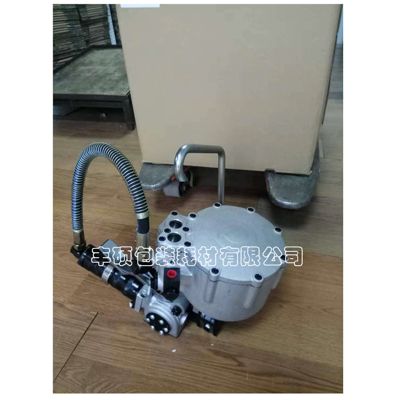 气动一体式铁皮钢带烤蓝镀锌打包机全自动省时省力32宽包邮