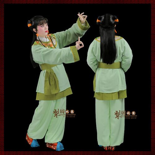 三看御妹圆领书童衣娃娃衣 小孩衣 戏曲演出古装越剧粤剧黄梅戏服