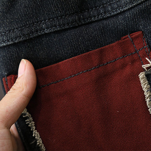 男童牛仔棉裤子冬装宝宝保暖加绒冬季儿童三层夹棉加厚一条过冬潮