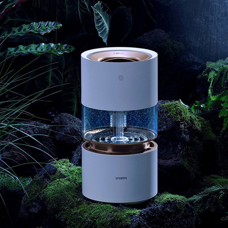 智米雨林加湿器3.5L大容量孕妇婴儿卧室家用智能静音桌面