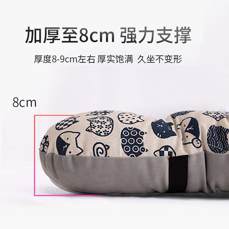 躺椅垫子摇椅通用户外椅子坐垫靠背一体靠垫懒人折叠椅垫凉椅睡椅