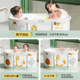 儿童洗澡桶婴儿游泳桶家用大号宝宝沐浴泡澡桶可坐可折叠浴缸浴桶