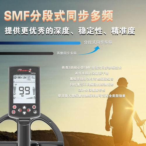 Nokta诺克塔传奇二代金属探测器多功能深度加强大功率多频探测器