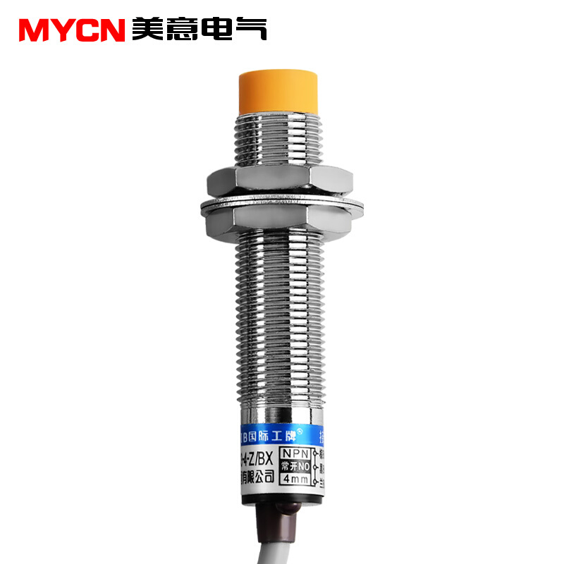 M12沪工LJ12A3接近开关24v 三线直流常开二线常闭感应开关传感器