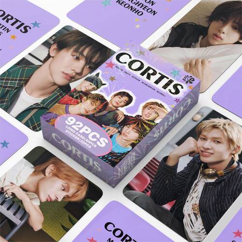 新款92张小卡防弹师弟团CORTIS 2026SEASON'SGREETINGS照片LOMO卡
