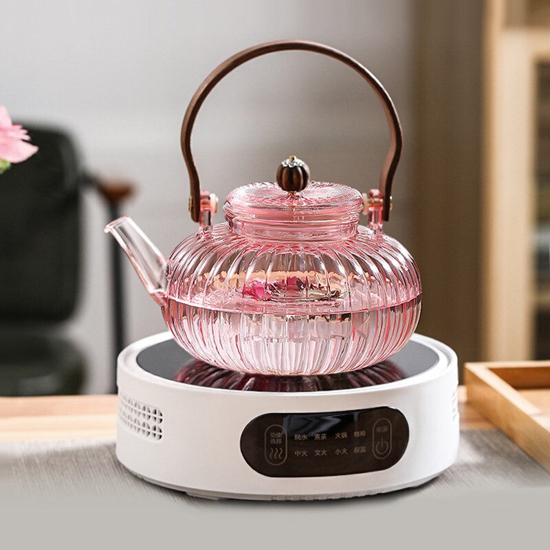 电陶炉煮茶器家用粉色高颜值新款