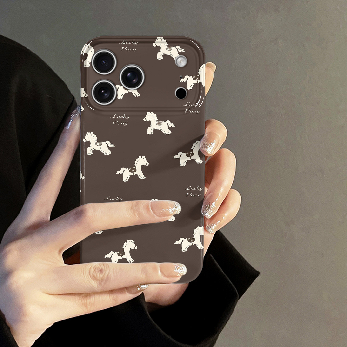 幸运小马适用苹果17pro手机壳iPhone16promax新款iP15pro简约14个性13防摔套oppo12小米马年华为荣耀vivo红米,3C数码配件,手机保护套/壳,淘宝优惠券,粉丝福利购,淘宝优惠卷