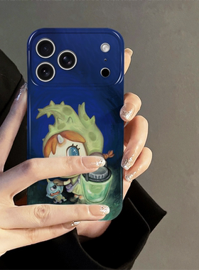 怪兽POLAR适用苹果17promax手机壳iPhone16pro新款15pro潮14卡通13防摔套可爱12小米oppo华为11荣耀vivo红米