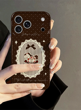 波点小马适用苹果16promax手机壳iPhone17pro新款iP15pro卡通14国风13防摔套oppo12小米马年华为荣耀vivo红米