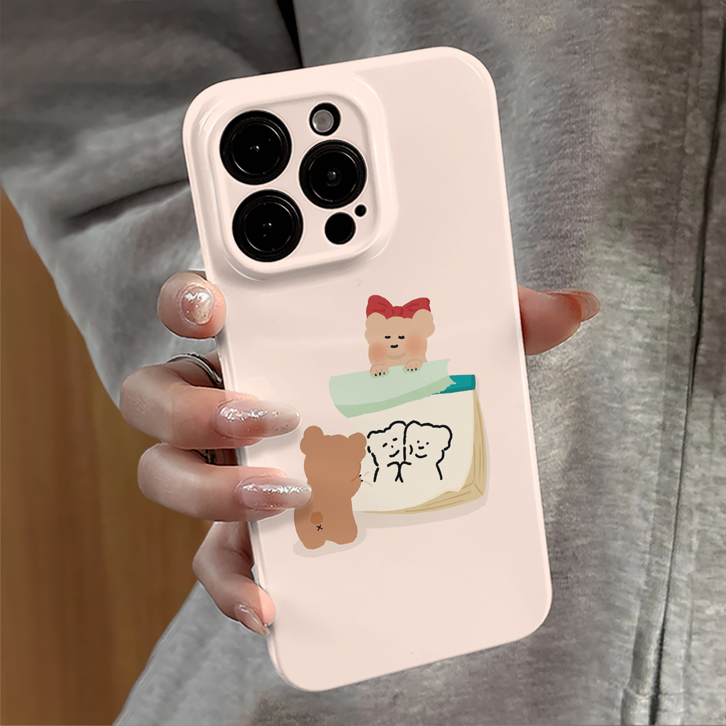适用苹果15promax手机壳女iPhone16pro新款13小米xsmax华为14卡通mate防摔vivo红米16e日历小狗oppo套12荣耀1