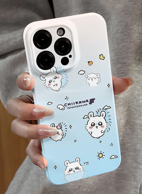 适用苹果15pro手机壳iPhone16新款ip17promax小米13华为12全包14蓝色飞鼠防摔mate红米11卡通vivo套oppo荣耀e