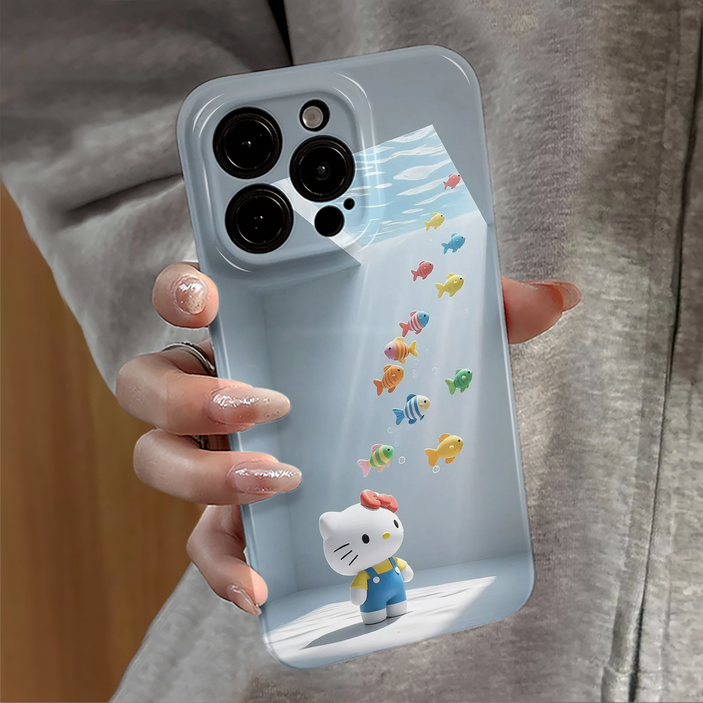 适用苹果16pro手机壳iPhone17promax新款ip15卡通13华为14小米12小鱼kt猫防摔mate套11全包vivo红米oppo荣耀e