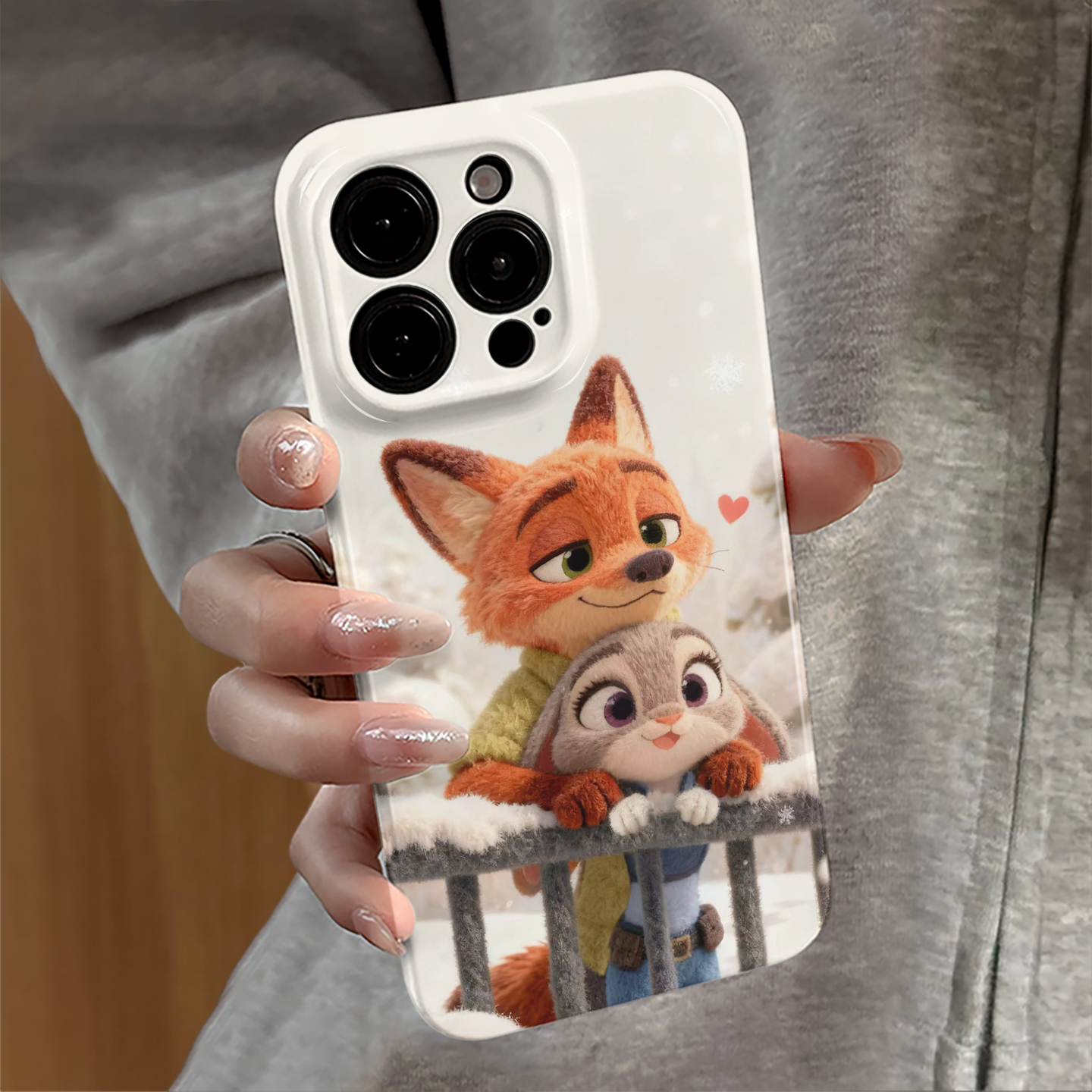 尼克朱迪适用苹果16promax手机壳iPhone17pro新款15pro可爱14卡通13防摔套动漫12小米oppo华为11荣耀vivo红米