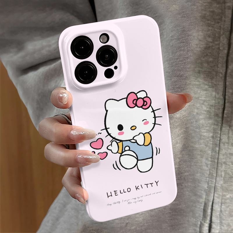 适用苹果16promax手机壳女iPhone15pro新款14可爱mate华为16e红米13爱心kt猫oppo小米xsmax防摔vivo套12荣耀1