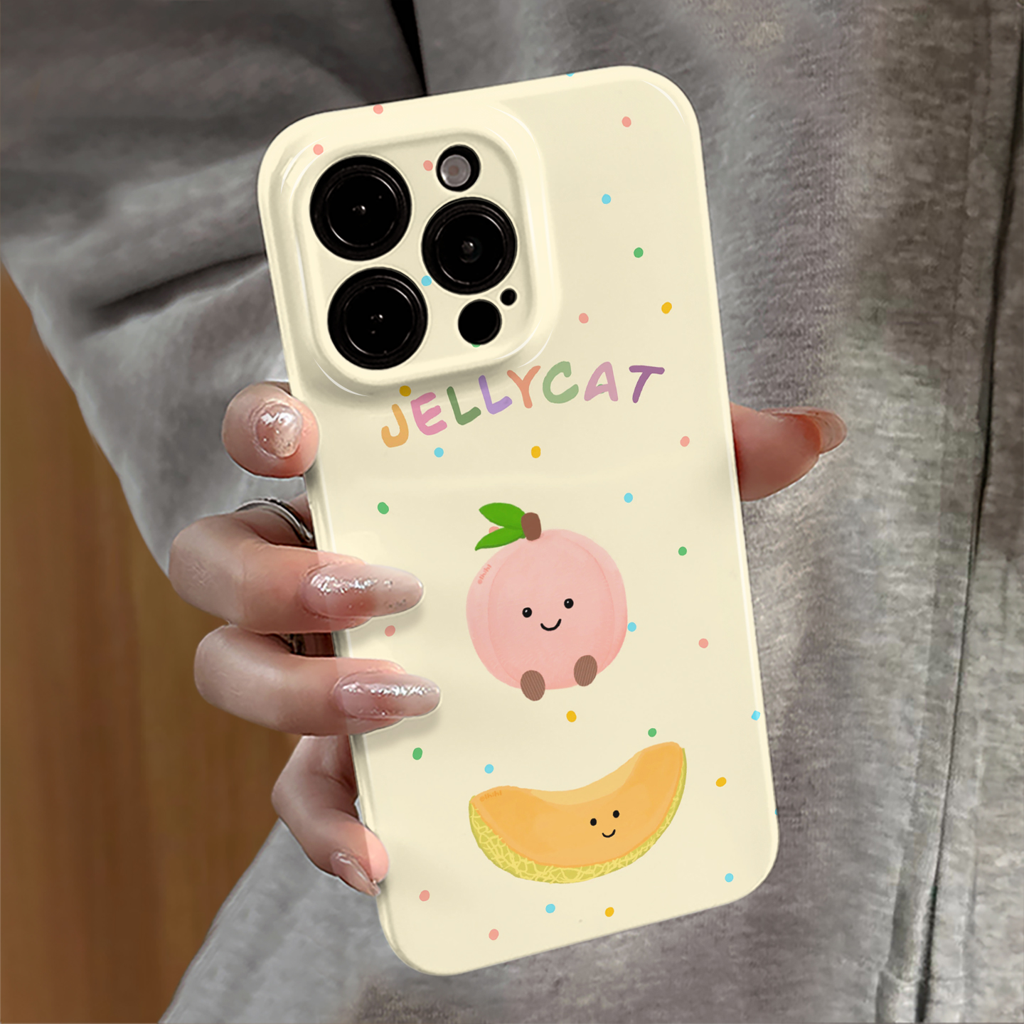 适用苹果16promax手机壳女iPhone15pro新款13小米14华为mate个性xsmax波点水果oppo防摔16e红米vivo套12荣耀1