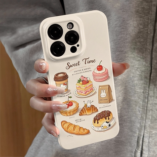 适用苹果16pro手机壳女iPhone15promax新款 mate卡通14华为16e红米13小米oppo甜点kt猫xsmax防摔vivo套12荣耀1