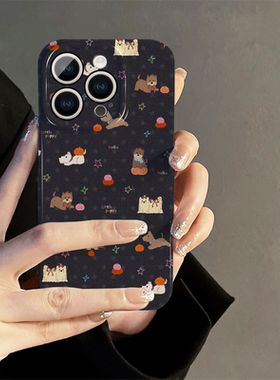 适用华为pura70手机壳mate70新款女卡通matr60pro简约60高级nova12/11狗狗柿子mt20防摔套p50薄pro+菲林epro