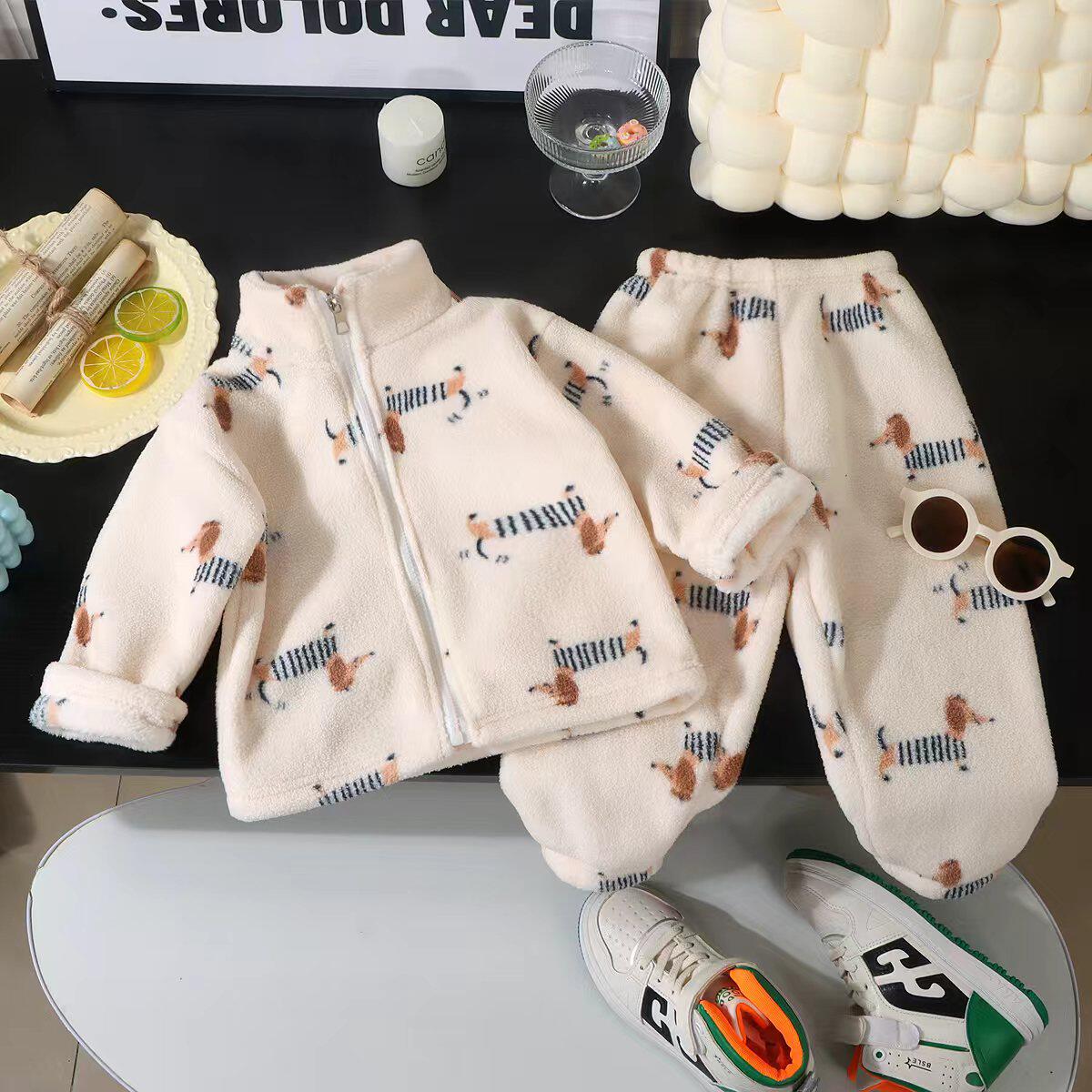 儿童家居服套装男女宝宝
