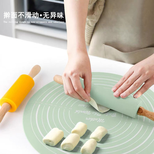 厨用烘焙硅胶擀面杖套装