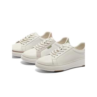 森达小白鞋女2024春新商场同款真皮百搭板鞋运动风休闲鞋4AJF3AM4