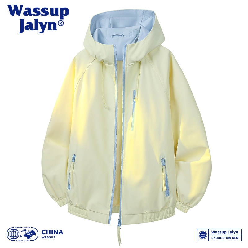 WASSUPJALYN工装防风夹克男款图片